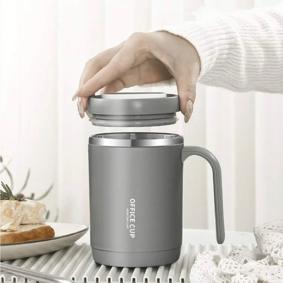 NEW STAINLESS STEEL TUMBLER WHITE COLOR - Picture 4 of 12